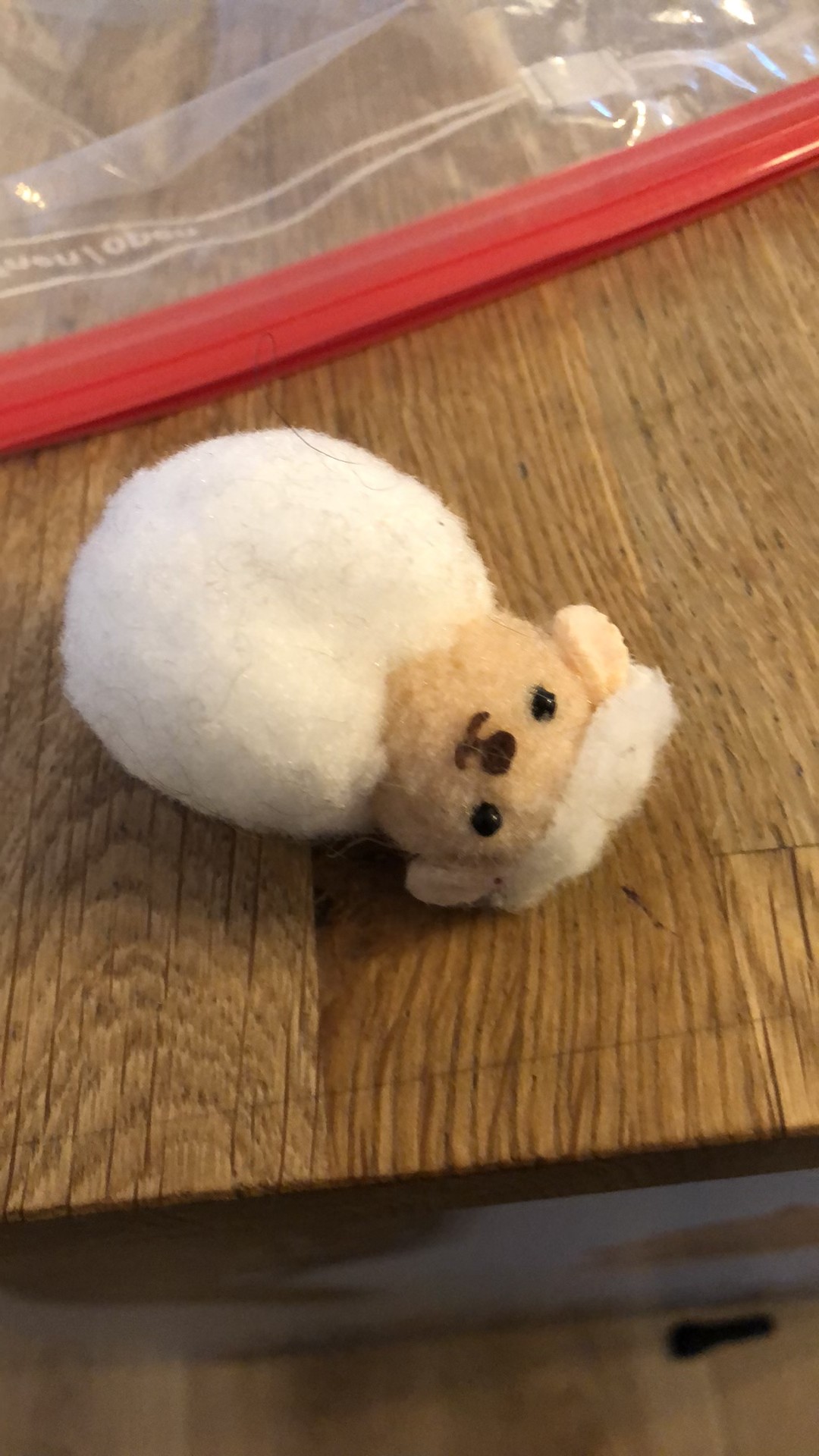 Small Handmade Felt Sheep Plush Toy Ornament